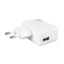 Biały adapter do lampki z ładow. induk. Huslog