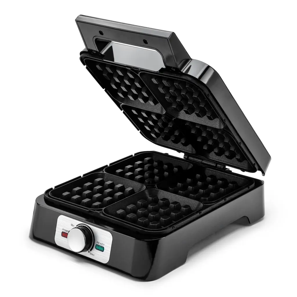 HUSLOG Waffle maker 1500W HeatPro4 silver