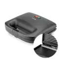 HUSLOG Opiekacz do kanapek grill 1000W QuickBite czarny