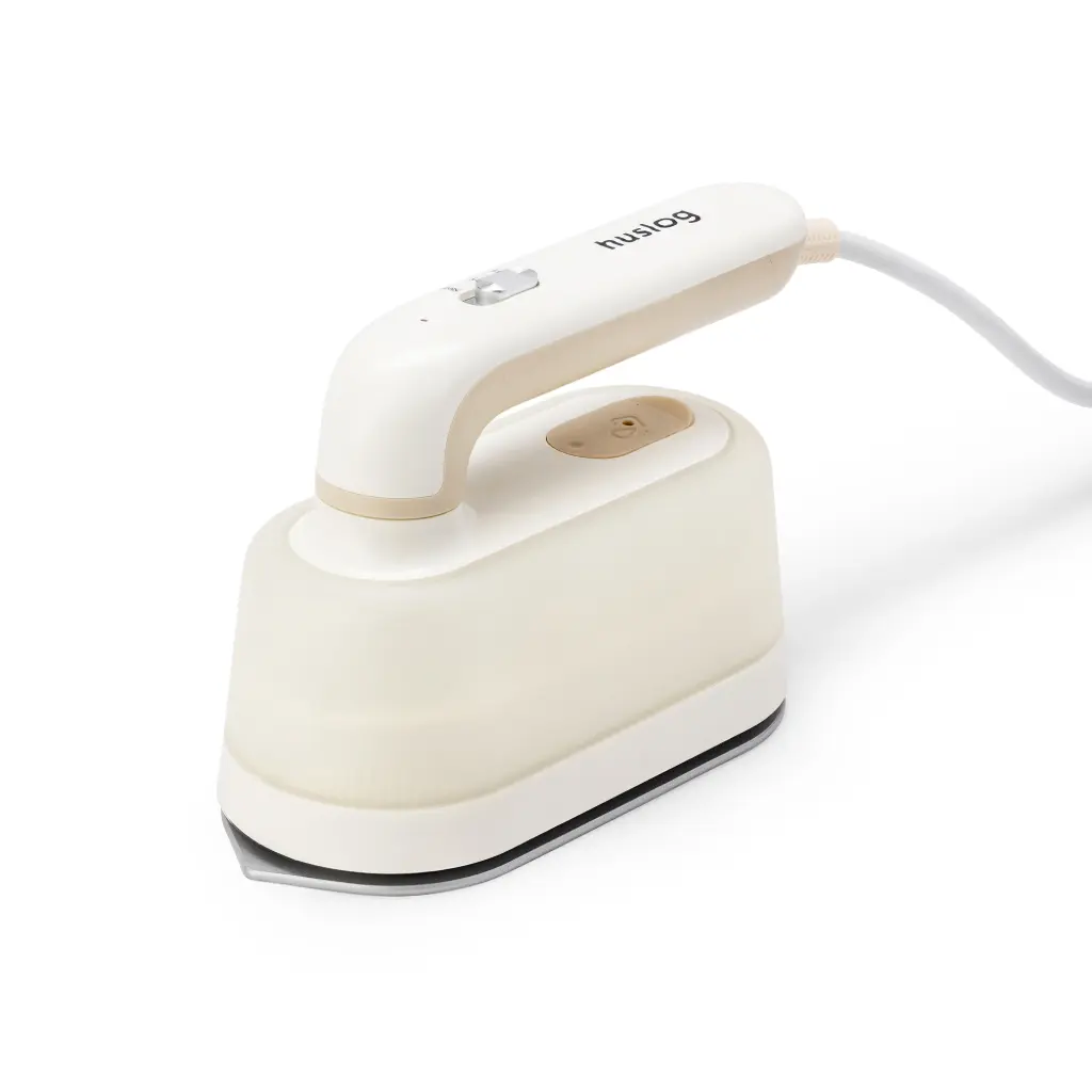 HUSLOG Steam iron with rotating handle beige