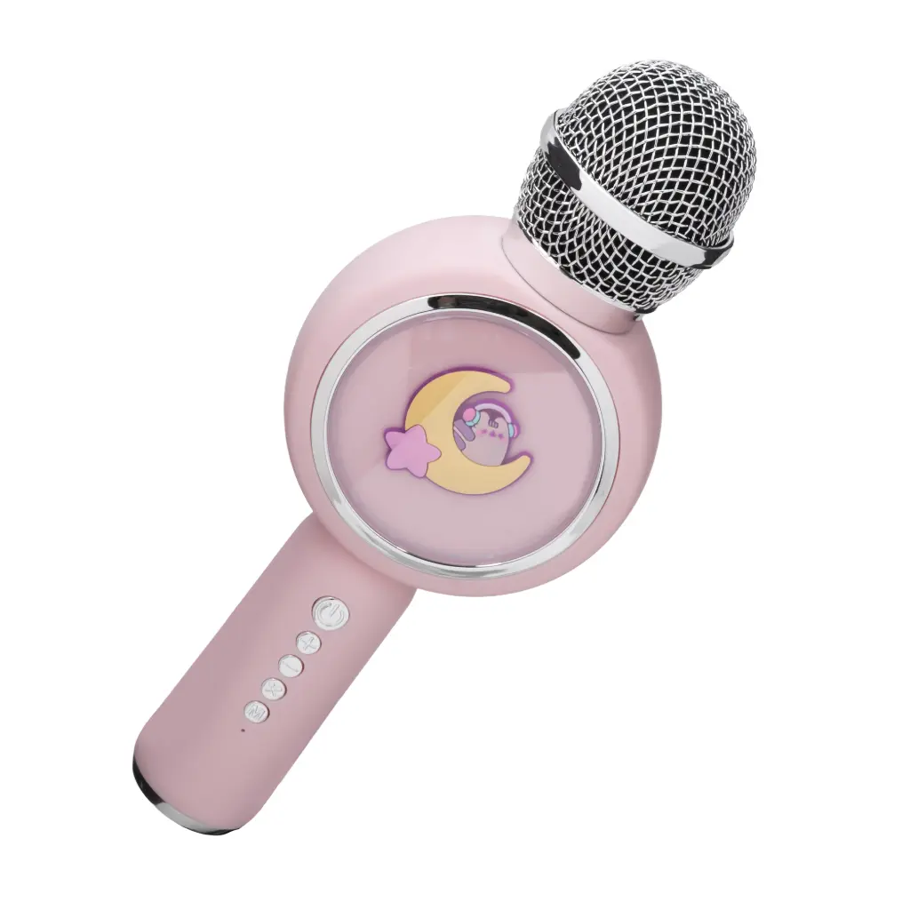Pusheen mikrofon EMX-090756 bezprzewod. różowy