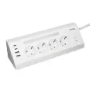 HUSLOG Przedłużacz z LED PowerSharp biały