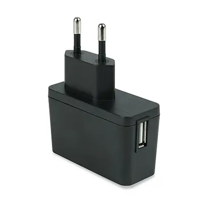 [KAT00134] Czarny adapter do lampki  z ładow. induk Huslog
