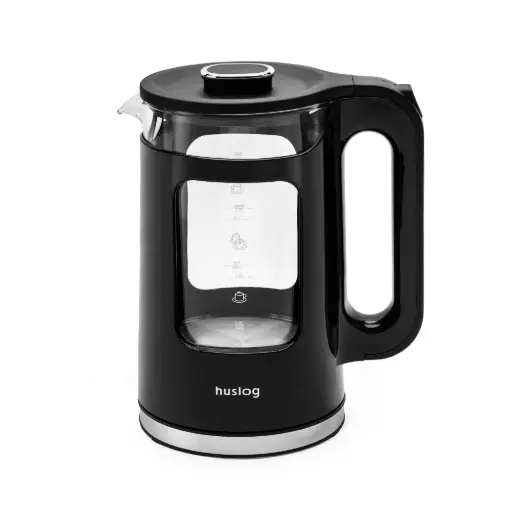 [OWN000056] HUSLOG Czajnik elektryczny double-wall 1,7L CrystalHeat czarny