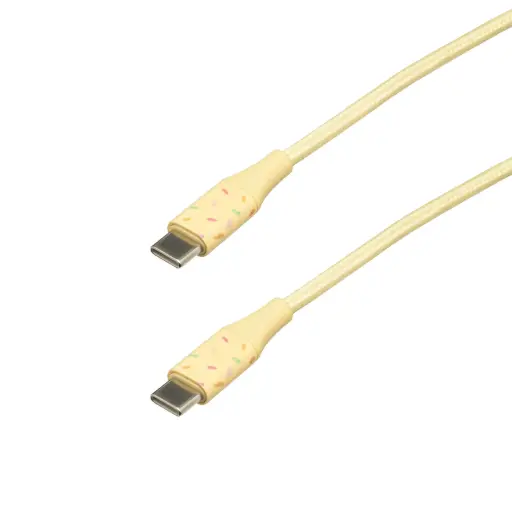 [BIE003799] Pusheen przewód USB-C-USB-C EL-200656 żółty