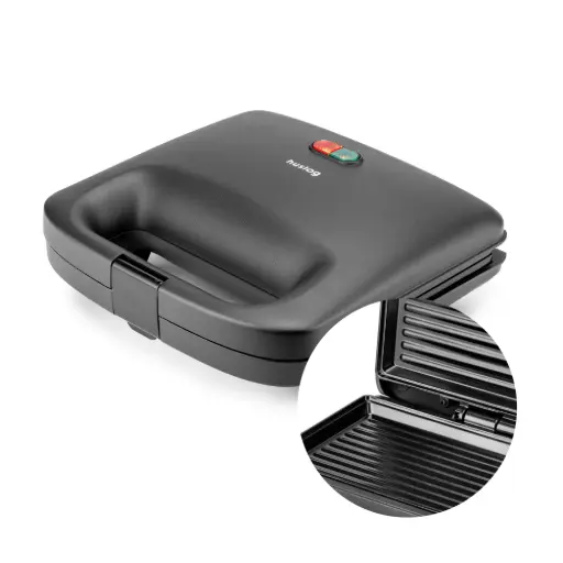 [OWN000119] HUSLOG Opiekacz do kanapek grill 1000W QuickBite czarny