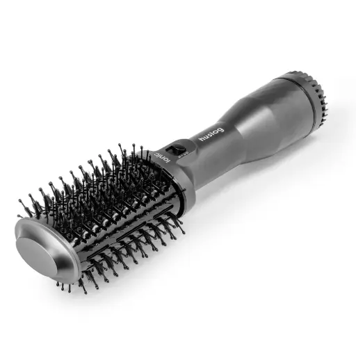[OWN000136] HUSLOG Hot air brush with ionization GlamIonic black