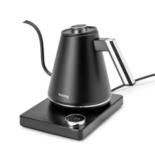 [OWN000147] HUSLOG Electric kettle with control base 1L SmartControl black and silver