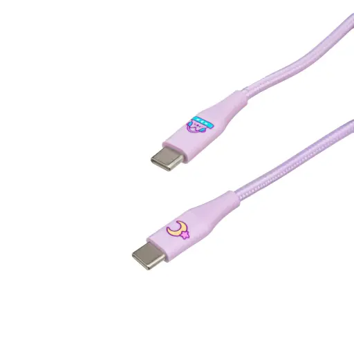 [BIE003967] Pusheen przewód USB-C -USB-C EMX- 090256 fioletowy