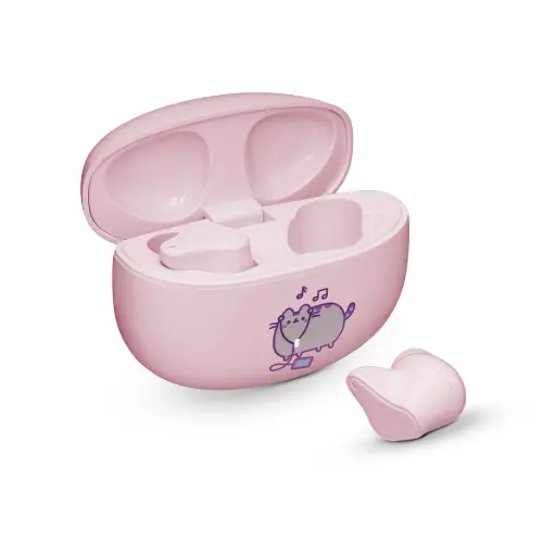 [BIE003973] Pusheen słuchawki TWS różowe EMX-090956 różowe