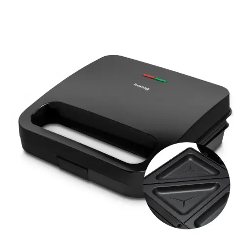 [OWN000152] HUSLOG Sandwich maker 800W SimpleBite black