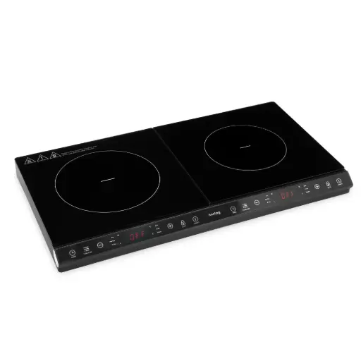 [OWN000165] HUSLOG Double induction cooker 3500W DualHeat black