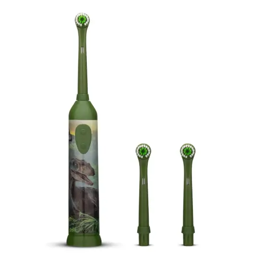 [OWN000170] PARK JURAJSKI Szczoteczka oscylacyjna dla dzieci zielony